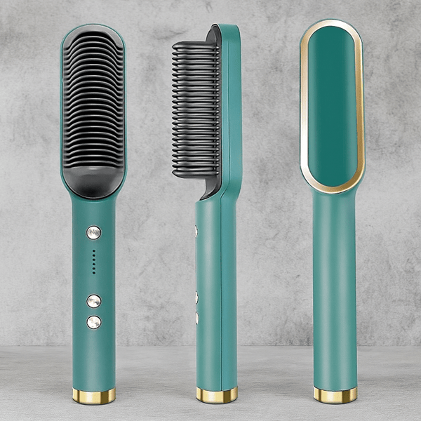 Hair Straightening Brush - Salon Results at Home